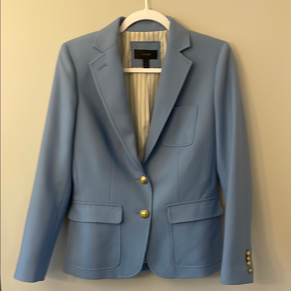 Light Blue Women's Blazer by J. Crew